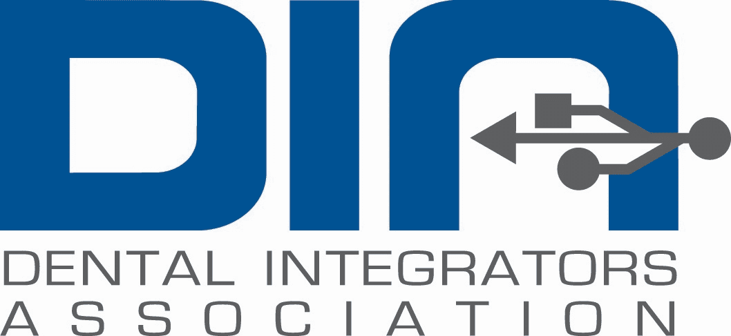 Blue and gray DIA association logo